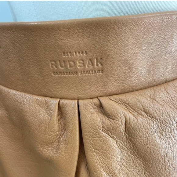 Rudsak Caramel Leather Shoulder Bag - Picture 3 of 10